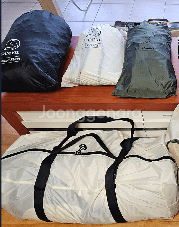 캠빌 캠핑텐트 + 그라운드시트 세트--4