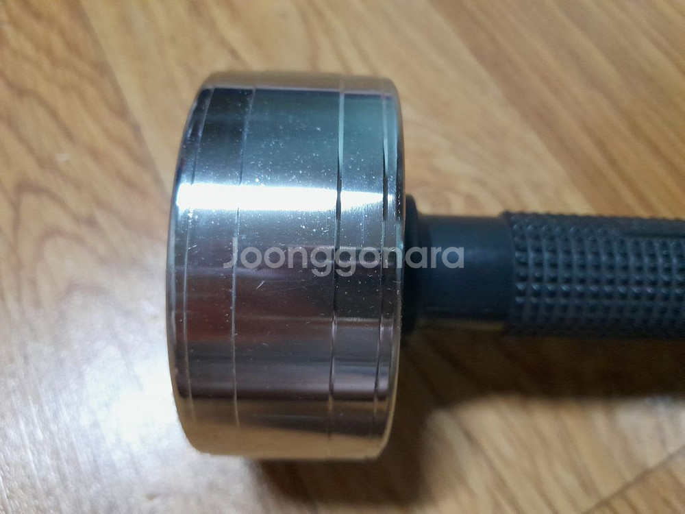 아령 3KG 1개 크롬 도금--6