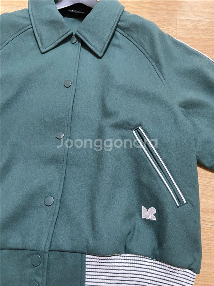 뮬라웨어 매장정품 울 모직 집업 자켓 L사이즈 새제품--3