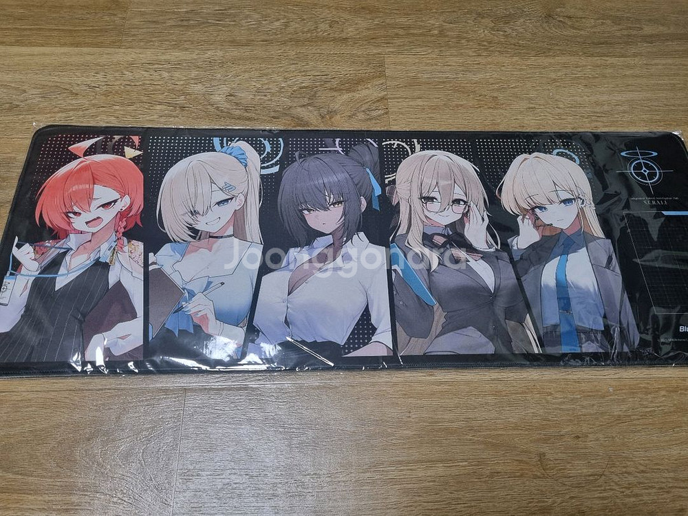 블루아카이브 애니메이트 카페 콜라보 LD장패드, 쇼핑백--0