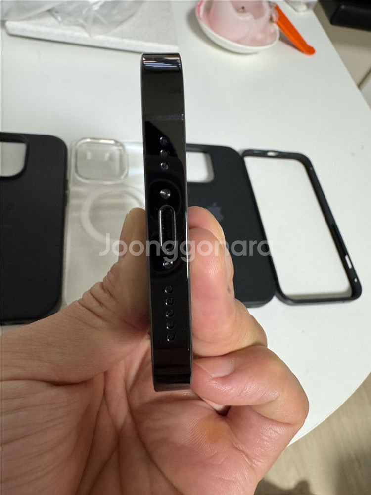 아이폰14프로 256 블랙 배터리89 팝니다--4