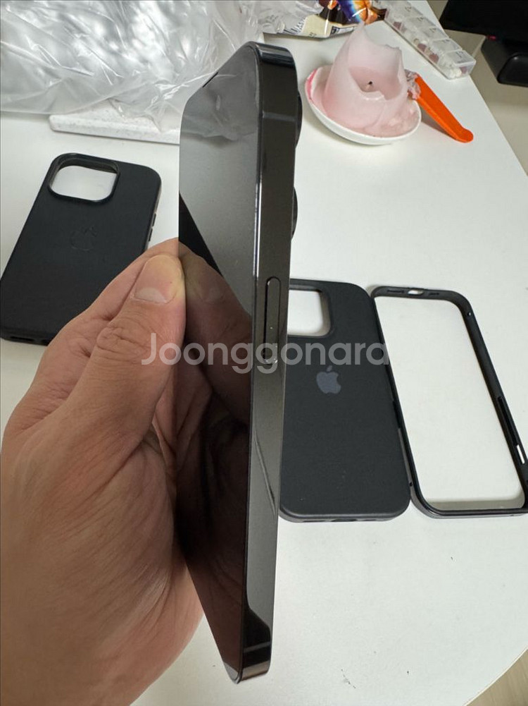 아이폰14프로 256 블랙 배터리89 팝니다--3