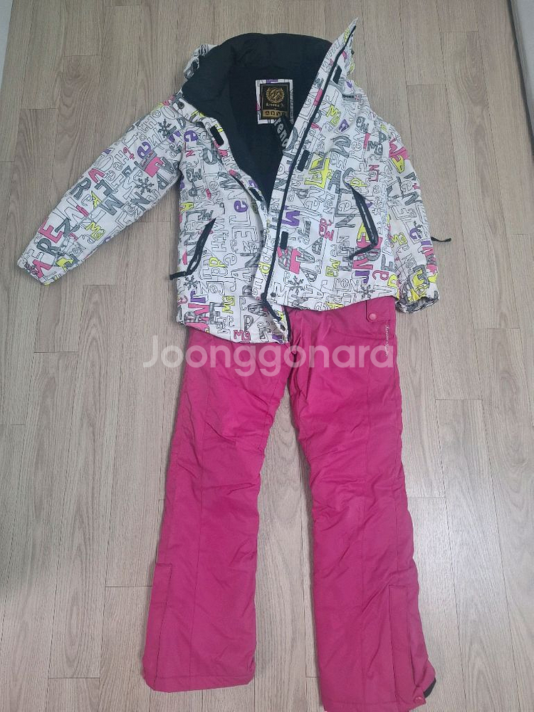 레노마 주니어 스키복 상하세트--0