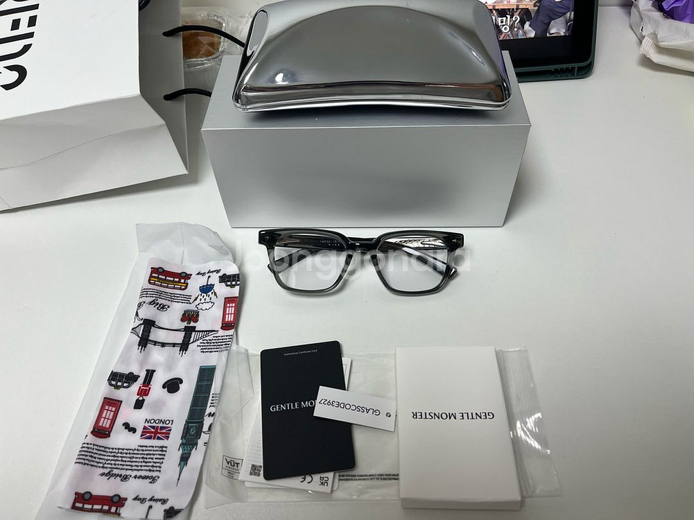 젠틀몬스터 알토 GC9 그레이 안경--4