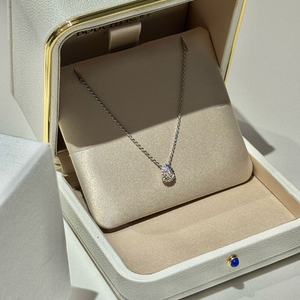 부쉐론 쎄뻥 보헴 xs 화이트골드 목걸이