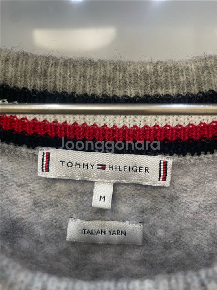 타미힐피거 니트 티셔츠 m사이즈-가격내림--1