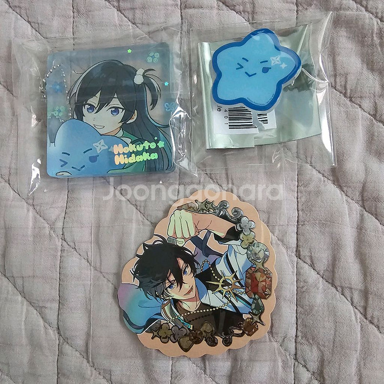 앙스타 앙상블스타즈 호쿠토 동심 별클립 아크릴블럭 쁘띠--0