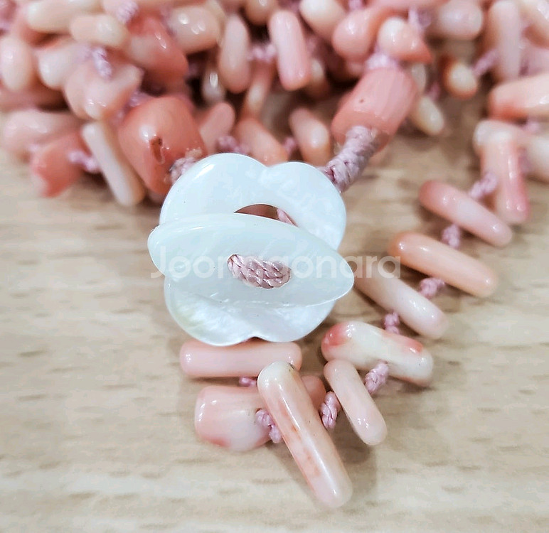 #109 산호 목걸이--3