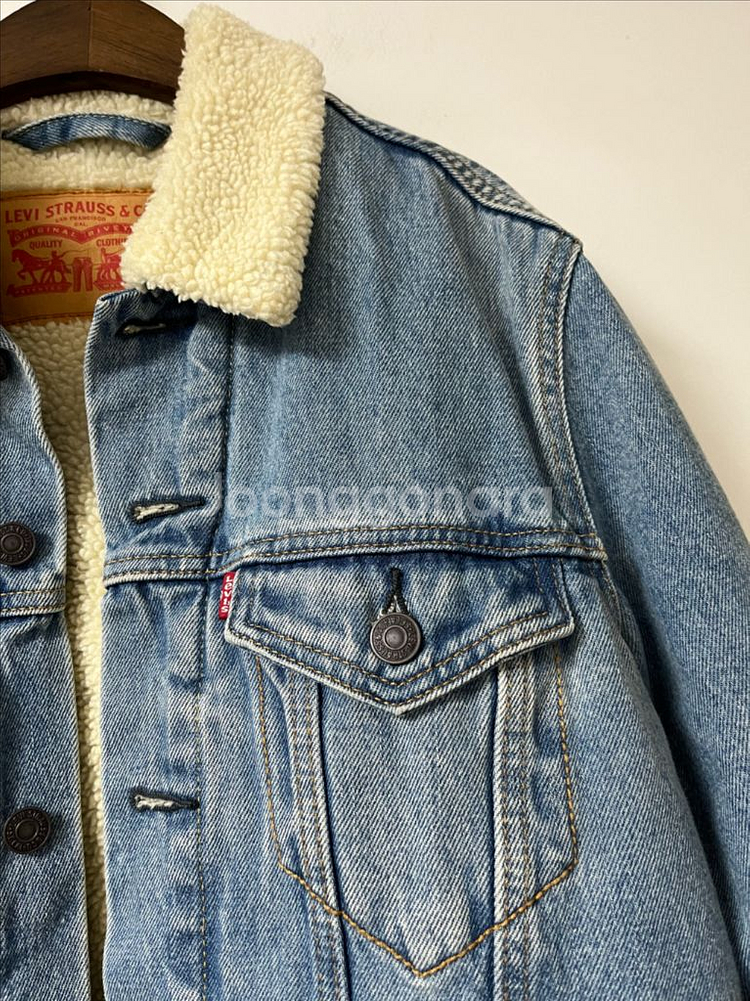 리바이스 양털 자켓--5
