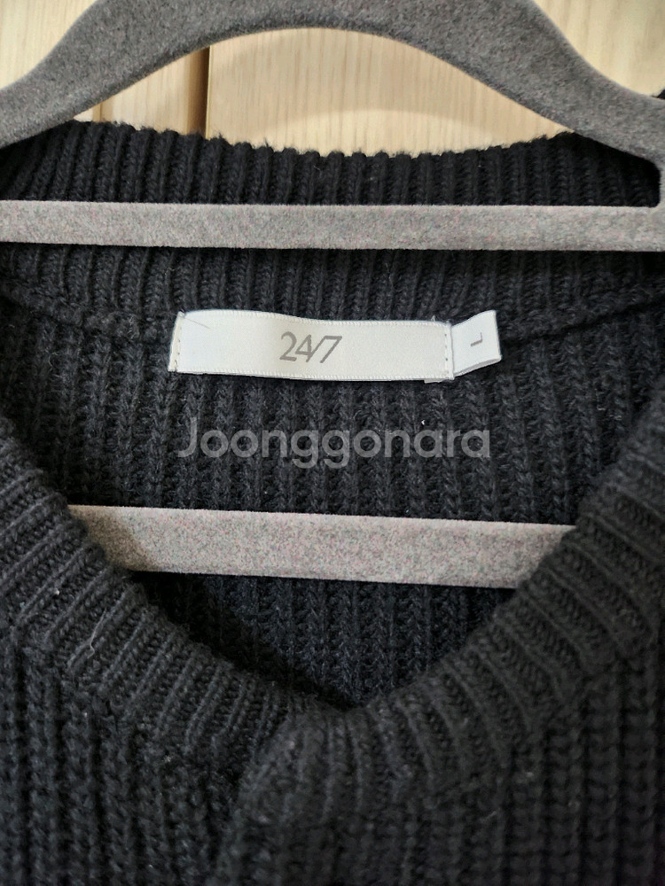 247 시리즈 울점퍼 가디건 L(100~105) 사이즈--7