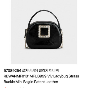 로저비비에 레이디버그 미니 백 클러치