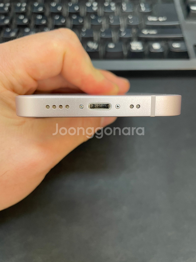 아이폰13미니 핑크 128GB 상태좋은중고32만5천팝니다.--4