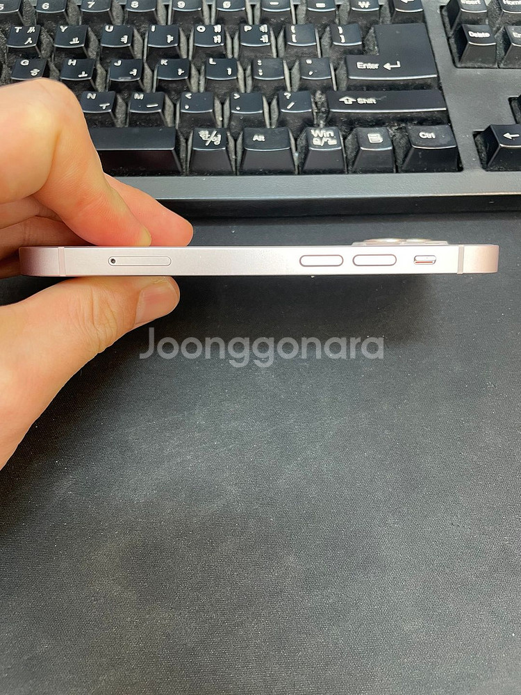 아이폰13미니 핑크 128GB 상태좋은중고32만5천팝니다.--5