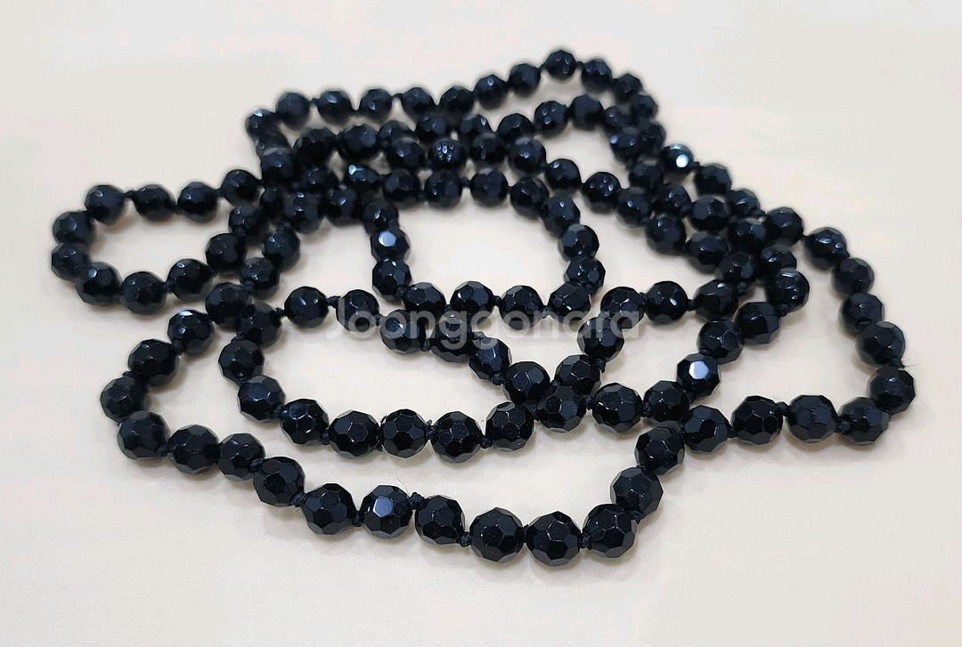 #115 예쁜 수정 목걸이.--1