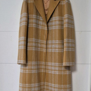 KEITH 모100% 핸드메이드 겨자색롱코트 55665