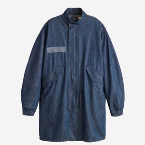 L 새제품) 리바이스 LT 블루탭 피쉬테일 파카 블루