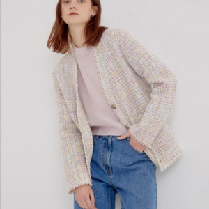 바네사브루노 아떼 트위드 가디건