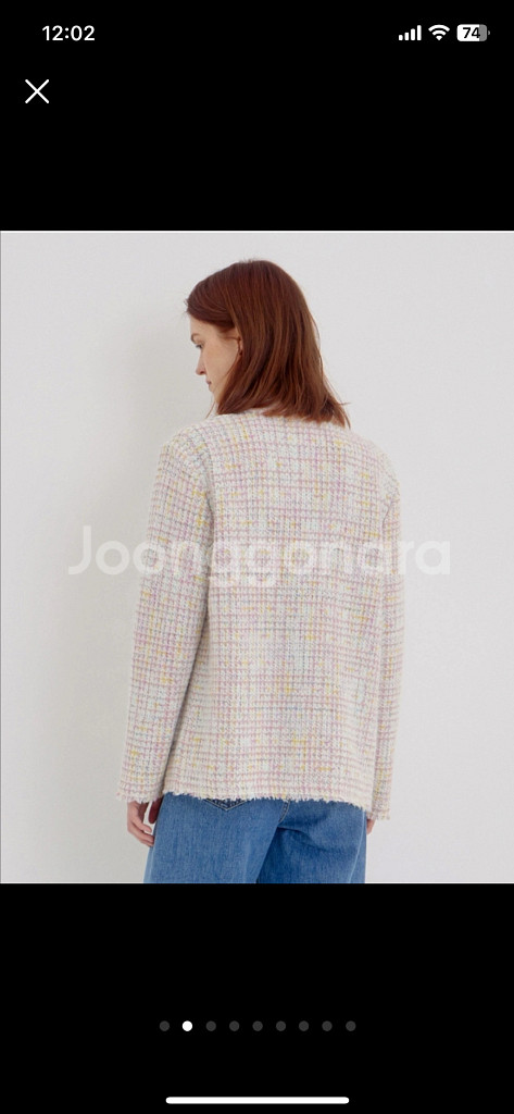 바네사브루노 아떼 트위드 가디건--1