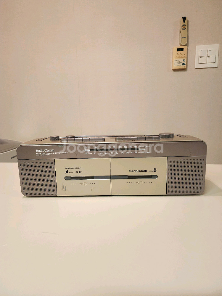 예쁜 빈티지카세트 플레이어 RCS-W877M--0