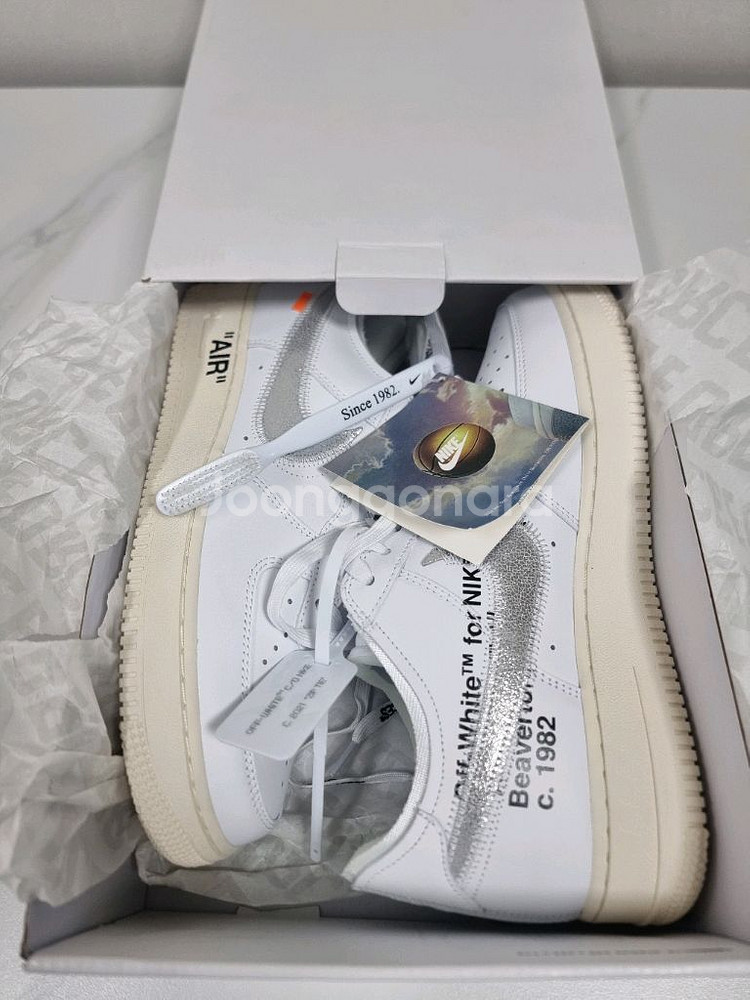 나이키 x 오프화이트 에어포스 1 로우 컴플렉스콘--1