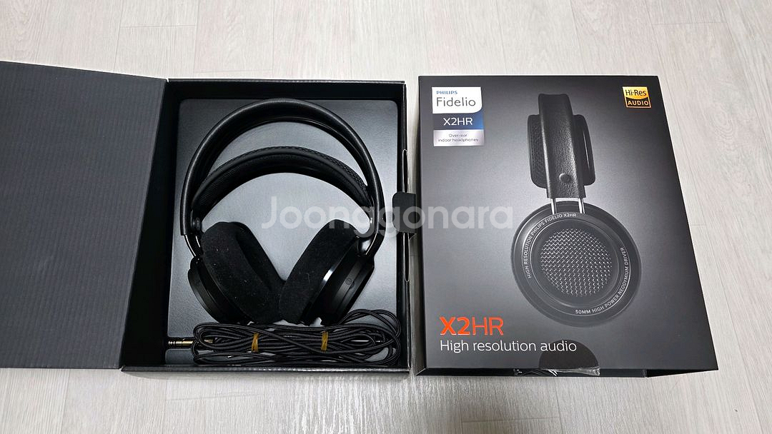 필립스 피델리오 x2hr 오픈형 오버이어 헤드폰--0