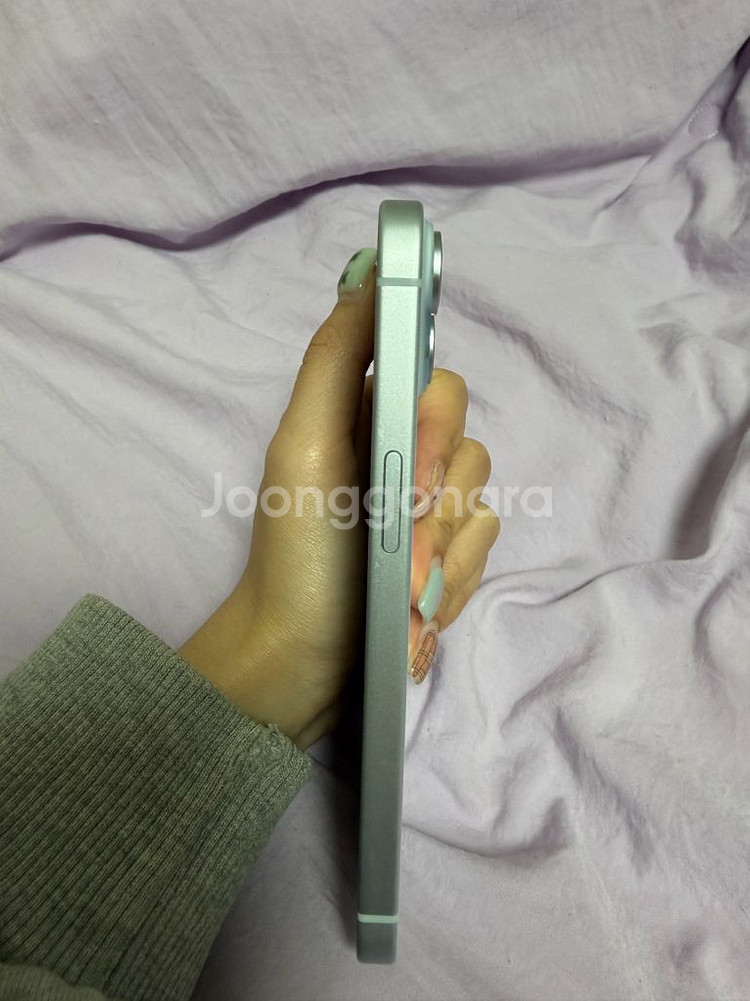 아이폰 15 일반 블루 256 풀박--2