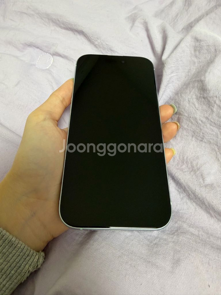 아이폰 15 일반 블루 256 풀박--5