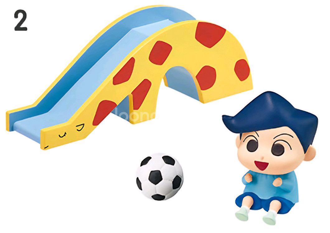 리멘트 식완 크레용 신짱 짱구 피규어 4종 일괄--3