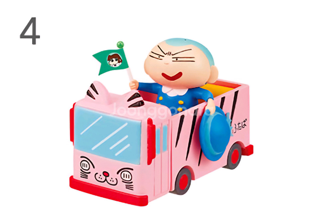 리멘트 식완 크레용 신짱 짱구 피규어 4종 일괄--7