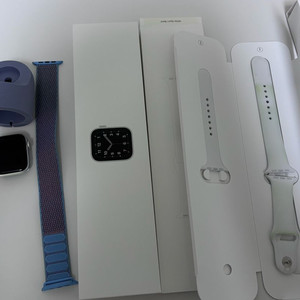 애플워치SE 실버 44mm