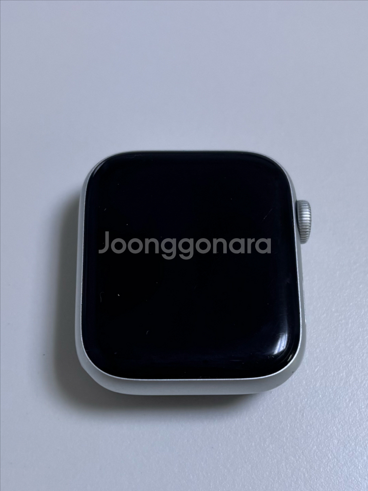 애플워치SE 실버 44mm--1