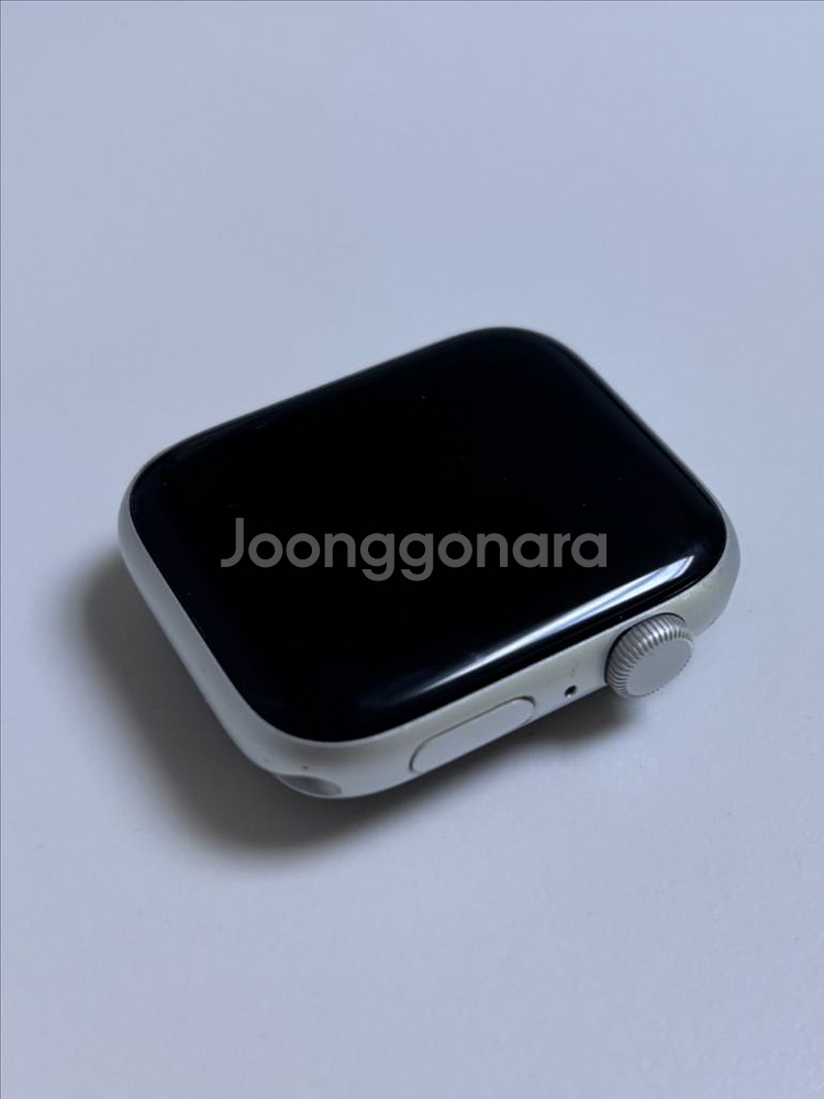 애플워치SE 실버 44mm--3
