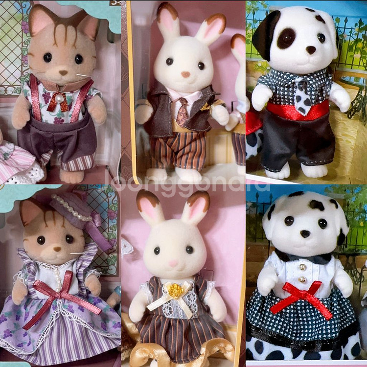 실바니안 인형들--1