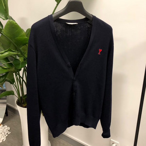 아미 스몰하트로고 가디건 M