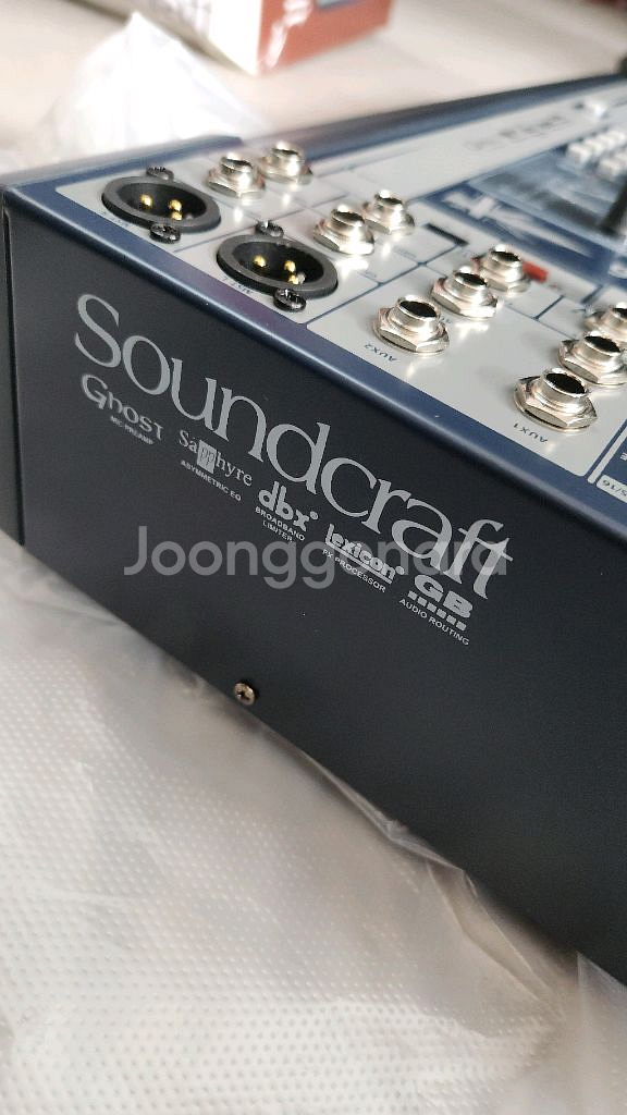 사운드크래프트 시그니처 16채널 믹서새것--4