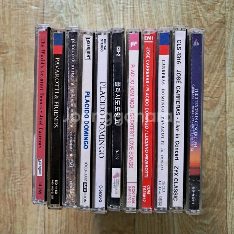 플라시도 도밍고/파바로티/카레라스 CD 모음--0