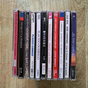 플라시도 도밍고/파바로티/카레라스 CD 모음