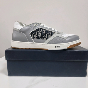 디올 B27 로우탑 스니커즈 그레이