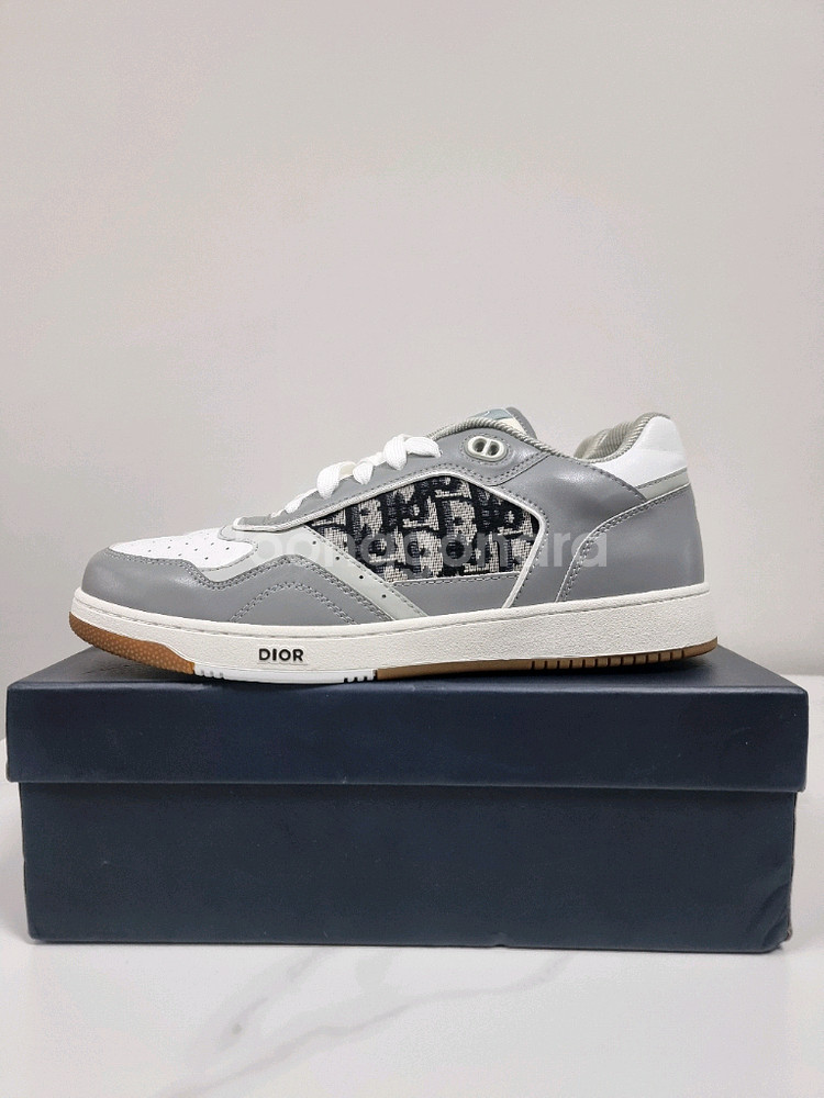 디올 B27 로우탑 스니커즈 그레이--4