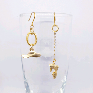 빅챙&웨지힐 언밸런스 귀걸이