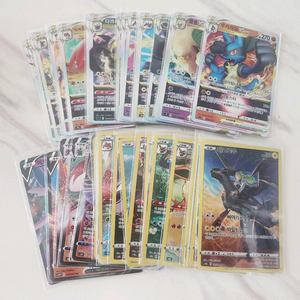 포켓몬카드 뮤 뮤츠 피카츄 망나뇽 등 CHR, SR 등