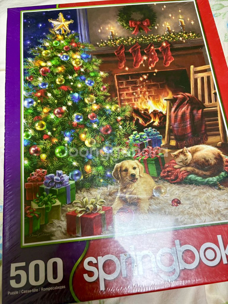 크리스마스 직소 퍼즐--1