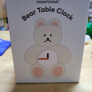 로마네 도넛도넛 실리콘 탁상 시계