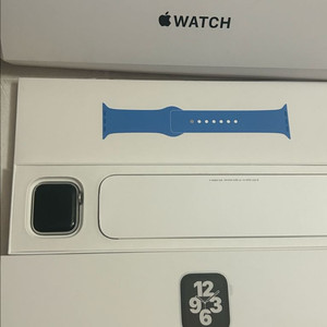 정품 애플워치 SE 2세대 40mm gps 실버