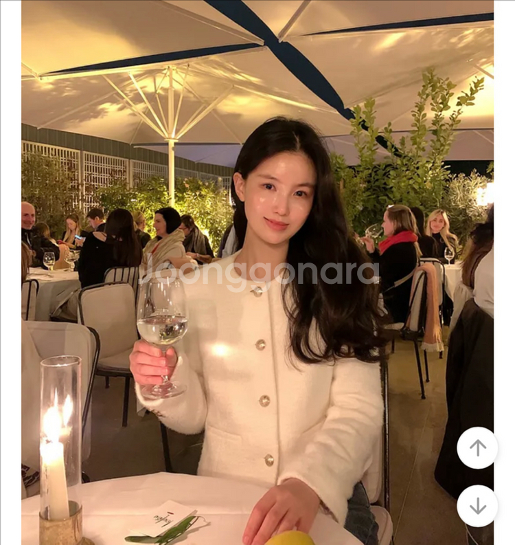 베니토 누빔 트위드 자켓 / 44-66--1