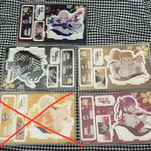 귀멸의 칼날 생일 아크릴 스탠드 텐겐 오바나이 교메이 이미지