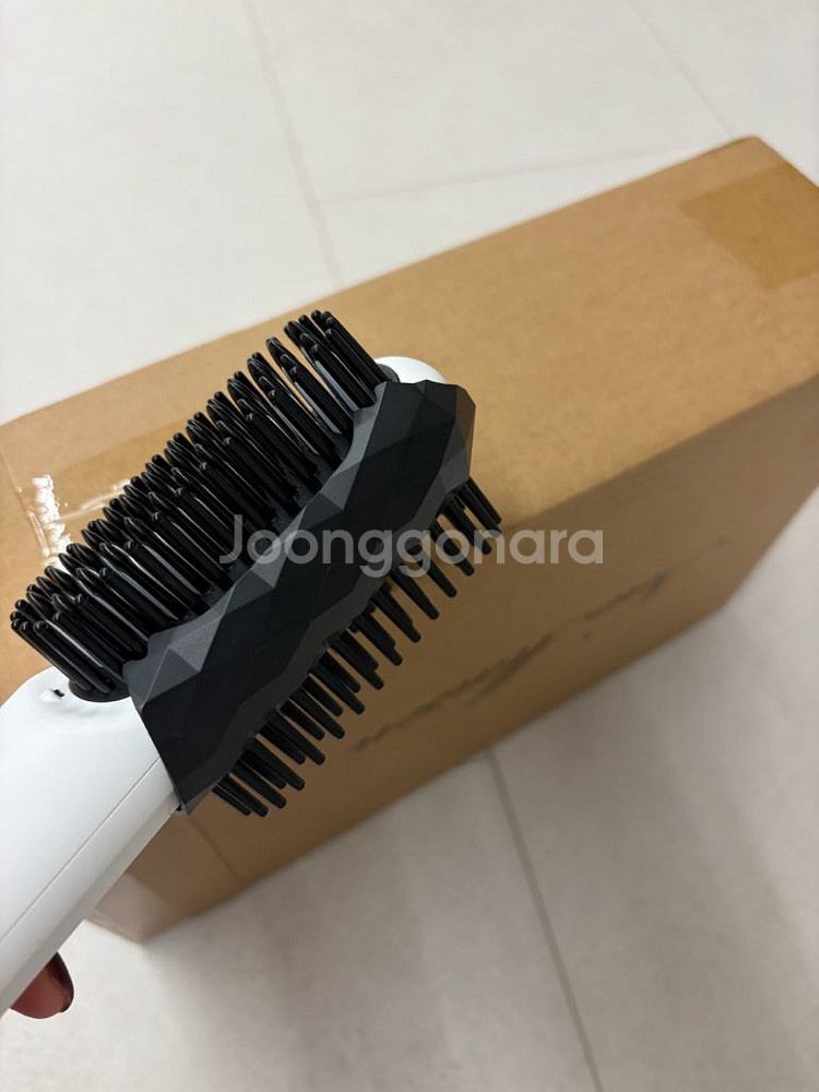 뉴메이슨 청담187 무선 헤어브러쉬 화이트 풀박스--5