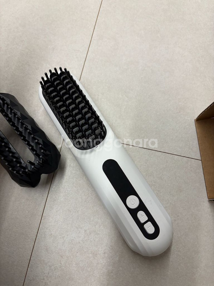 뉴메이슨 청담187 무선 헤어브러쉬 화이트 풀박스--7