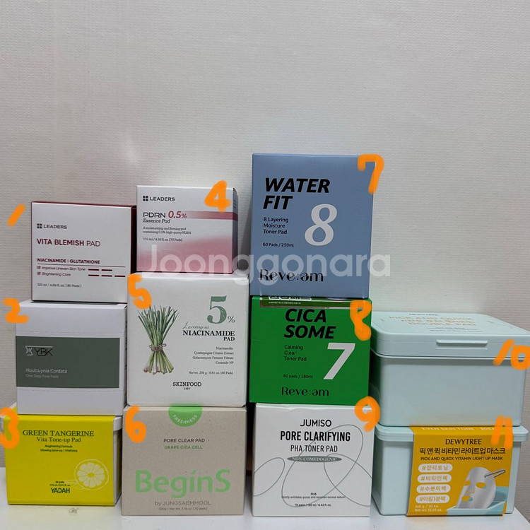스킨푸드 리더스 듀이트리 토너 패드 마스크팩--1
