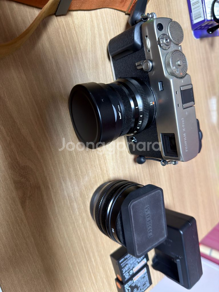 후지필름 X-Pro3 듀라실버 + 35, 18mm렌즈--0